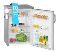 Réfrigérateur Bomann VS 2195.1 inox - 133L - Froid statique - Portes réversibles