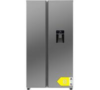 Bomann Réfrigérateur Américain 439 L SBS 7367, Classe D, Inox