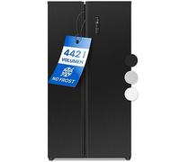 Bomann Réfrigérateur Congélateur Combiné NoFrost SBS 7344, Noir