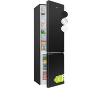 Bomann, Réfrigérateur-congélateur indépendant, 55 cm de large, 268 L, Eclairage LED, KG7353, Noir