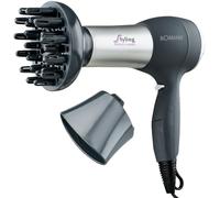 Bomann Sèche-cheveux avec diffuseur & buse de forme | Hair Dryer avec "Cool Shot" pour des cheveux brillants | Sèche-cheveux avec 3 niveaux de puissance et 2 niveaux de soufflerie | 2000 watts | HTD 8