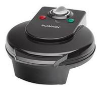 Bomann Gaufrier électrique WA 5018 CB – Acier inoxydable 1200 W – Noir