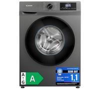 Bomann® WA 7175.1 Machine à laver 7 kg | Moteur onduleur - Efficace, silencieuse et durable | 1400 tr/min max. | 15 programmes | Départ différé | Écran LED | Machine à laver | WA 7175.1 Titane