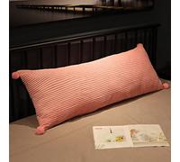 BOMATY Grands Coussins de Lecture en Forme de Coin de Repos, Coussin de Traversin Long pour le Dos, Lavable, Amovible, Coussin de Tête de Lit, Coussin de Repos pour Canapé, Durable, Soutien Lombaire