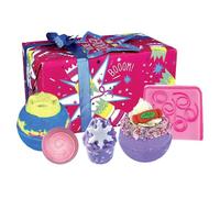 Bomb Cosmetics Christmas You're a Cracker Coffret cadeau 5 pièces fait main pour le bain et le corps avec huiles essentielles, comprend des bombes de bain, du savon, de la mauve de bain et de la crème