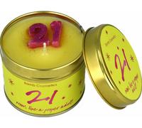 Bomb Cosmetics Duftkerze in Dose 21st Birthday, Dosenkerze, Gelb, P21BIRTH04
