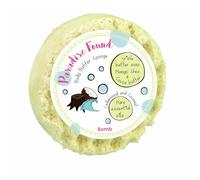 Bomb Cosmetics Éponge 2 en 1 infusée de savon pour le corps, exfoliante, triple beurre avec savon à l'intérieur du paradis trouvé