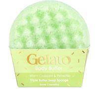 Bomb Cosmetics Éponge de savon triple beurre pour le corps Croissant et pistache