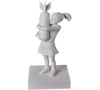 Bomb Girl - Banksy Sculpture - Bomb Hugger Art Résine Statue Design Ornements Bureau Décoration De Salon Décoration Artisanat, 3, 7.5x7.5x18.5cm