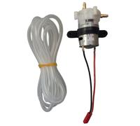 Bomba de agua de engranajes mini 360, 3 V-6 V, 5 A, autocebante, bidireccional, con/sin soporte/tubería de agua (with Pipe)