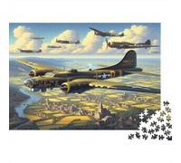 Bombardeurs de la Seconde Guerre Mondiale Puzzle 1000 Pièces Précis Adultes Activité D’intérieur Jeu Éducatif Fabriqué en Europe Matériau Écologique 52x38cm/1000pcs