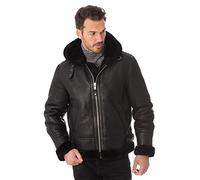 Schott Nyc LC1259H Blouson, Noir (Black Black), Small (Taille fabricant:S) Homme