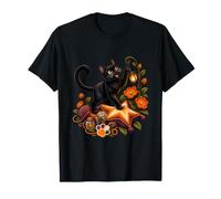 Bombay Cat Petite Lanterne de Jardin Fleurie T-Shirt