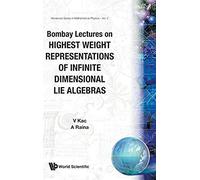 Bombay Lect High Weight Repres Infin Dimen Lie Algeb