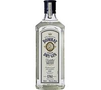 Bombay Distilled London Dry Gin, 40 % vol., 70 cl/700 ml, infusé à la vapeur avec 8 plantes exotiques sélectionnées à la main