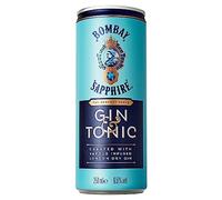 Bombay SAPPHIRE Gin & Tonic 6,5% Vol. 12x0,25l Dosen