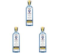 Bombay Sapphire Premier Cru Premium Distilled London Dry Gin, 47% vol., 70 cl, infusé à la vapeur avec des plantes exotiques sélectionnées à la main et des citrons de Murcie, 700 ml (Lot de 3)