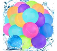 Bombe a Eau réutilisables, 24 Pièces Bombes à Eau à Fermeture Automatique