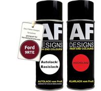 Bombe aérosol compatible avec Ford 9RTE Hot Magenta Perl Vernis de base transparent en aérosol 400ml