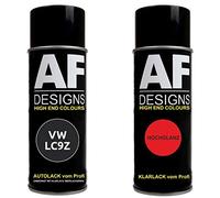 Bombe aérosol Compatible avec VW/Volkswagen Black Magic Perl LC9Z Vernis de Base Transparent en aérosol 400ml