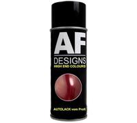 Bombe aérosol peinture laque colorée rouge métallique spray DIY