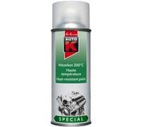 Auto-K Bombe aérosol vernis transparent haute température 300°C 400 ml pour moteur Lot de 2