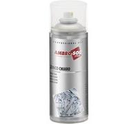 Ambro-Sol Z350 Zinc Clair Spray, Idéal pour Retoucher, Finir et Réparer avec une Finition Gris Clair Surfaces Métalliques, Bouteille en Fer Blanc Recyclable à l’Infini de 400 ml