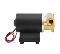 Bombe Auto - Amorçante Bilge Pompe 6GPM 12V 14.0A, Pompe pour Décharge Eau de Soute, Transfert Liquide - Grande Capacité, Protection Thermique Intégrée, Installation Facile pou (24V)