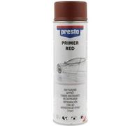 Bombe d'apprêt - Sous-couche - Rouge - Pour peinture rouge foncé - Carrosserie - Presto - 500ml