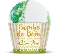 Bombe de Bain Aloe Vera 115g Les Petits Bains de provence - Boule de bain parfumée - Parfume votre bain - idéale pour vos moments de détente - Bombe de bain Colorée