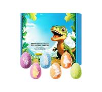 Bombe de bain colorée, boules de nettoyage de surprise, sphères de sel à bulles de 7,09 x 6,3 pouces avec figure cachée, mélange minéral pétillant hydratant, cadeau pour avec un style a