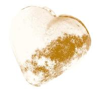 Bombe de Bain En forme de coeur Coco 80g Les Petits Bains de provence - Boule de bain Coeur parfumée - Parfume votre bain - idéale pour vos moments de détente - Bombe de bain Colorée