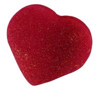 Bombe de Bain En forme de coeur Grenade 80g Les Petits Bains de provence - Boule de bain Coeur parfumée - Parfume votre bain - idéale pour vos moments de détente - Bombe de bain Colorée