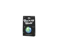 Bombe de bain Gift Republic You are My World Bombe de bain parfum e aux myrtilles et au th vert Cadeau Republic Cadeau de bain amusant et relaxa