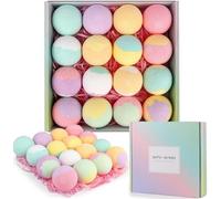 Bombe de Bain Original,16PCS Boule de Bain Femme Relaxante ,Coffret Bombe de Bain