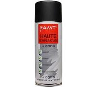 Bombe de peinture aérosol haute température noir AMT G