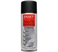 Bombe de peinture aérosol haute température noir AMT Noir G