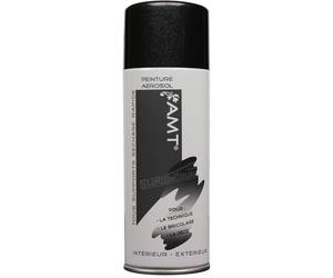 Bombe de Peinture aérosol Noir Métallisé
