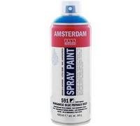 Bombe de peinture Amsterdam 400 ml bleu manganèse phtalo foncé