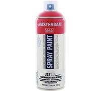 Bombe De Peinture Amsterdam 400 Ml Rouge Transparent