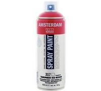 Bombe de peinture Amsterdam 400 ml rouge transparent