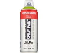 Bombe de peinture Amsterdam 400 ml vert olive clair Vert