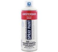 Bombe de peinture Amsterdam 400ml blanc de titane transparent