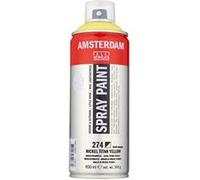 Bombe de peinture Amsterdam 400ml jaune titane nickel