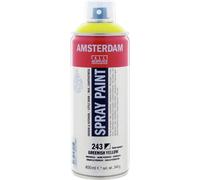 Bombe De Peinture Amsterdam 400ml Jaune Verdâtre