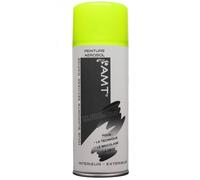 Bombe de peinture - AMT - BPA44 - Jaune Fluo - 330ml - Acrylique pour intérieur et extérieur