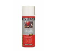 Bombe de peinture antirouille - multi supports - 400ml - blanc mat SINTO