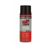Bombe de peinture antirouille multi supports - 400ml - noir mat SINTO