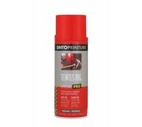 Bombe de peinture antirouille - multi supports - 400ml - rouge feu SINTO