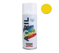 BOMBE DE PEINTURE AREXONS ACRYLIQUE JAUNE TRAFIC RAL 1023 (SUZUKI) (spray 400 ml) (3977)